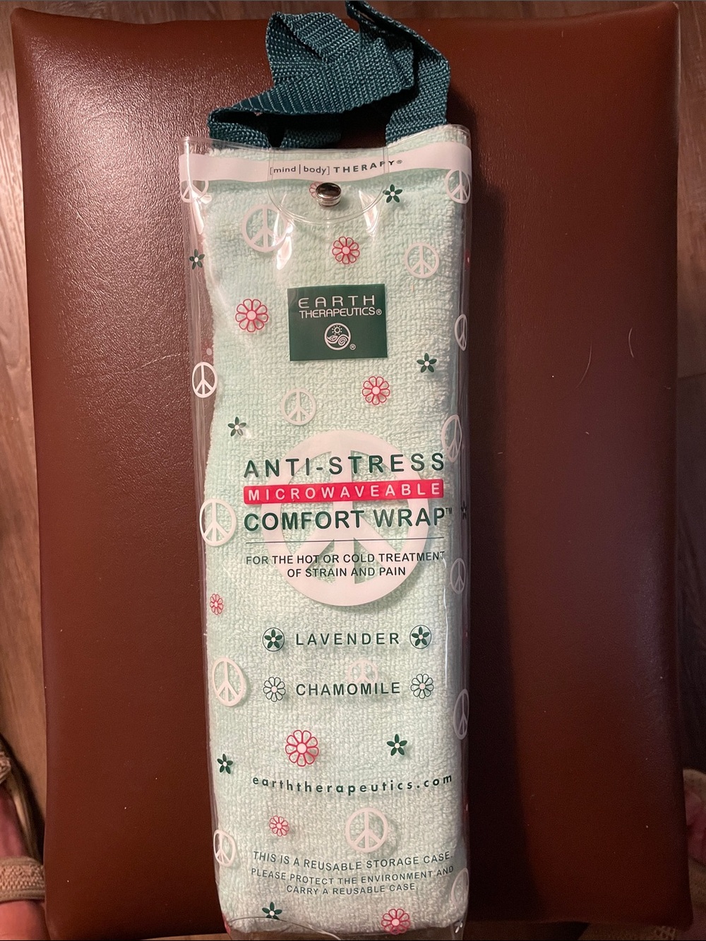 Earth Therapeutics Anti=Stress Microwavable Comfort Wrap
